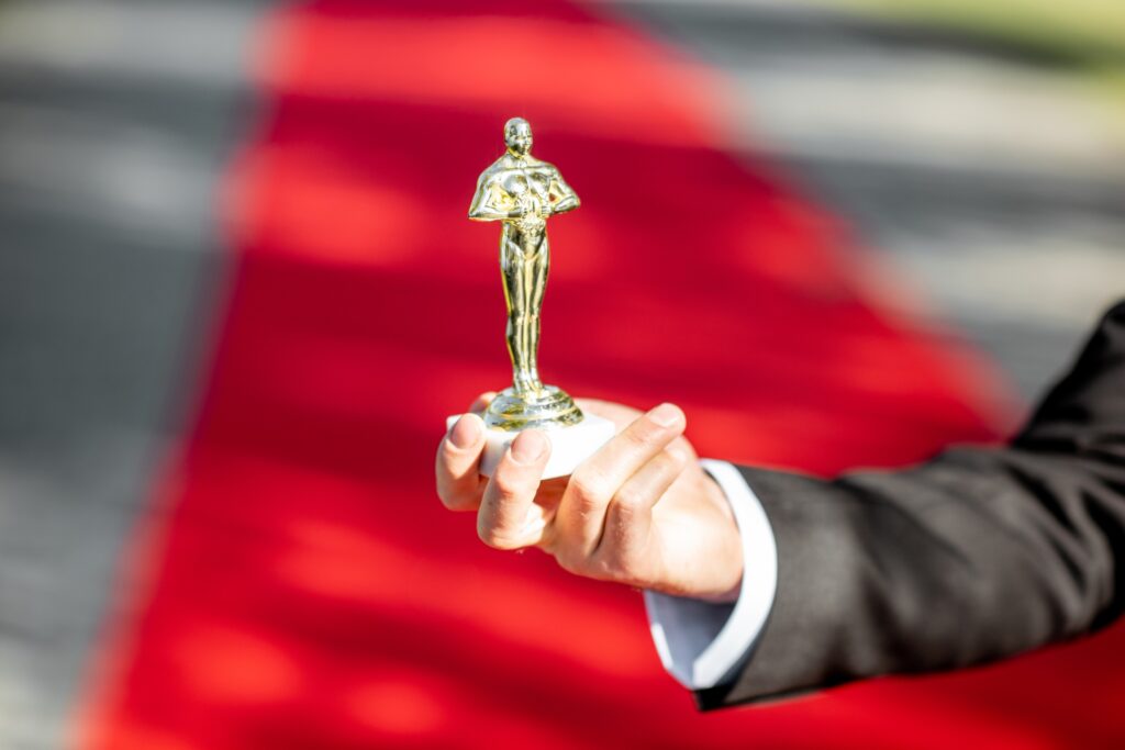 Famous film award statue