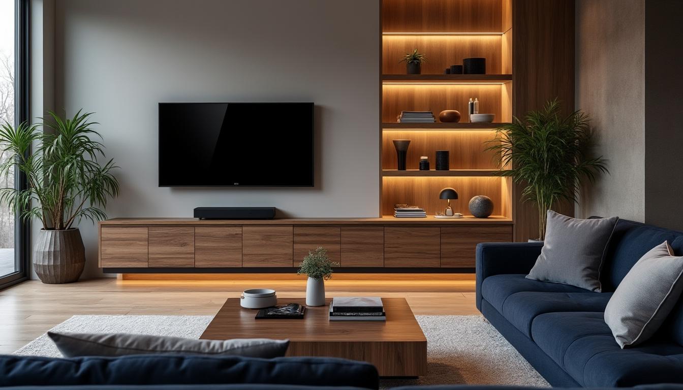 découvrez comment installer pas à pas un meuble tv avec dock ipod/iphone et enceintes intégrées : outils, câblage et optimisation du son pour votre salon.