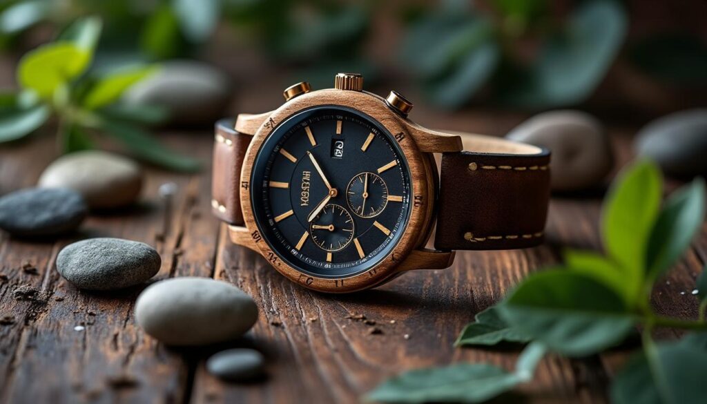 découvrez la montre en bois made in france, alliant élégance et durabilité. un accessoire éco-responsable et tendance, fabriqué avec soin pour sublimer votre style tout en respectant l’environnement.