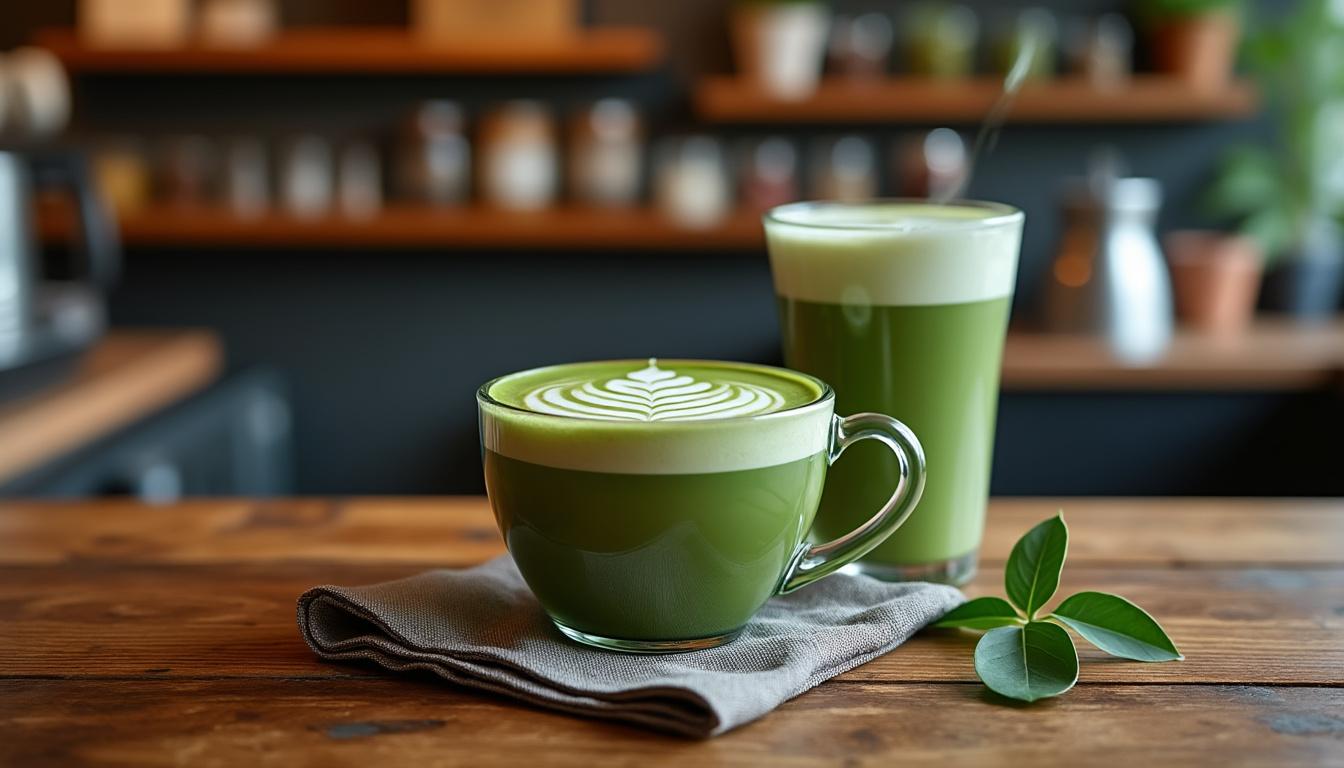 découvrez le matcha tea latte de starbucks : une boisson onctueuse alliant la puissance du thé vert matcha à la douceur du lait, pour une expérience gourmande, colorée et pleine de saveurs.
