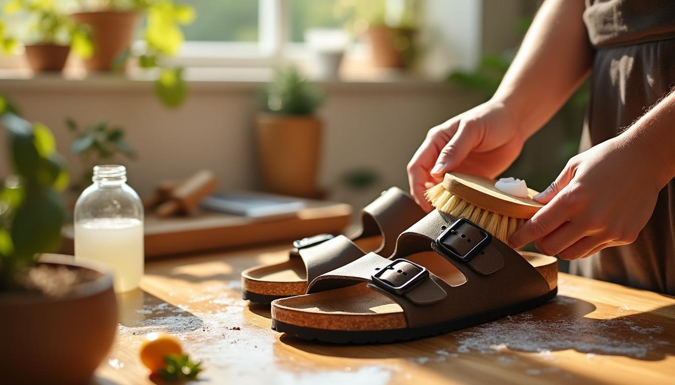découvrez les méthodes les plus efficaces pour nettoyer vos chaussures birkenstock, entretenir leurs matériaux et prolonger leur durée de vie. nos conseils simples vous aideront à garder vos birkenstock impeccables, qu'elles soient en cuir, en nubuck ou en tissu.