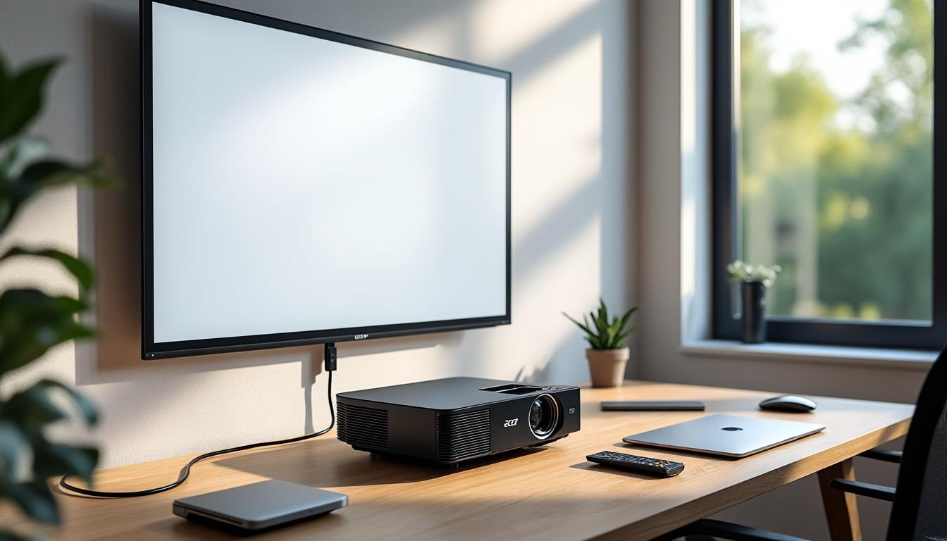 découvrez des astuces efficaces pour optimiser l'utilisation de votre vidéoprojecteur acer led et profiter d'une qualité d'image optimale lors de vos projections.