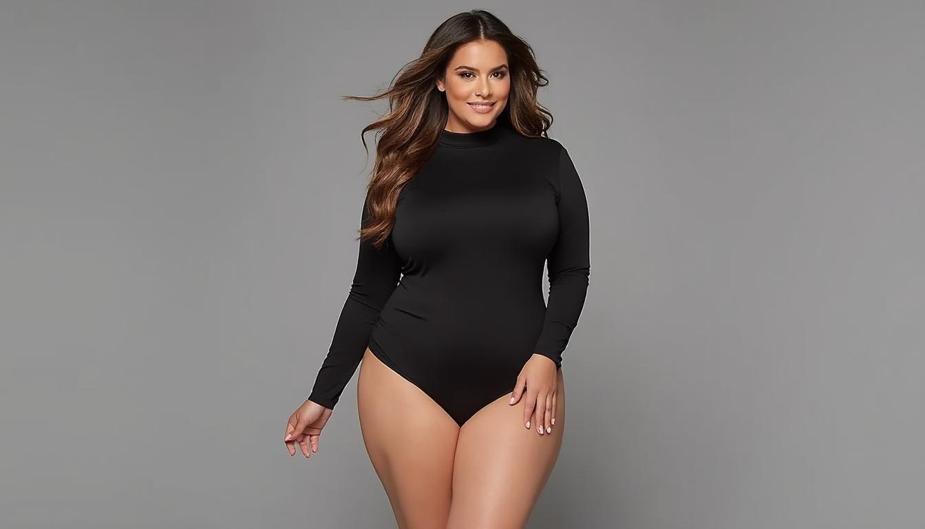 découvrez le body grande taille dos nu, alliant confort et élégance pour sublimer toutes les silhouettes. la révolution incontournable dans la lingerie grande taille.