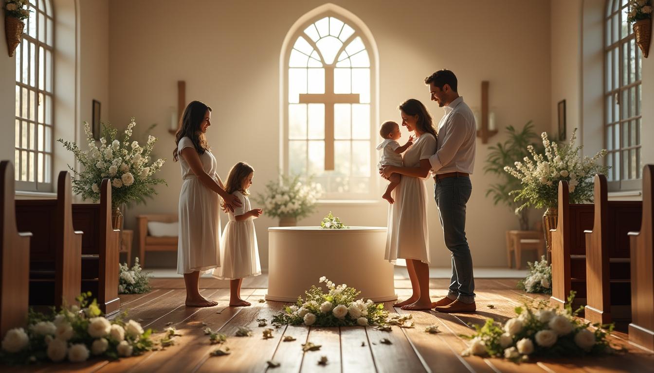 découvrez une sélection de jolis textes pour un baptême religieux à intégrer simplement dans votre livret de messe. inspirez-vous de nos propositions pour personnaliser cette cérémonie unique avec des mots touchants et adaptés à ce moment sacré.