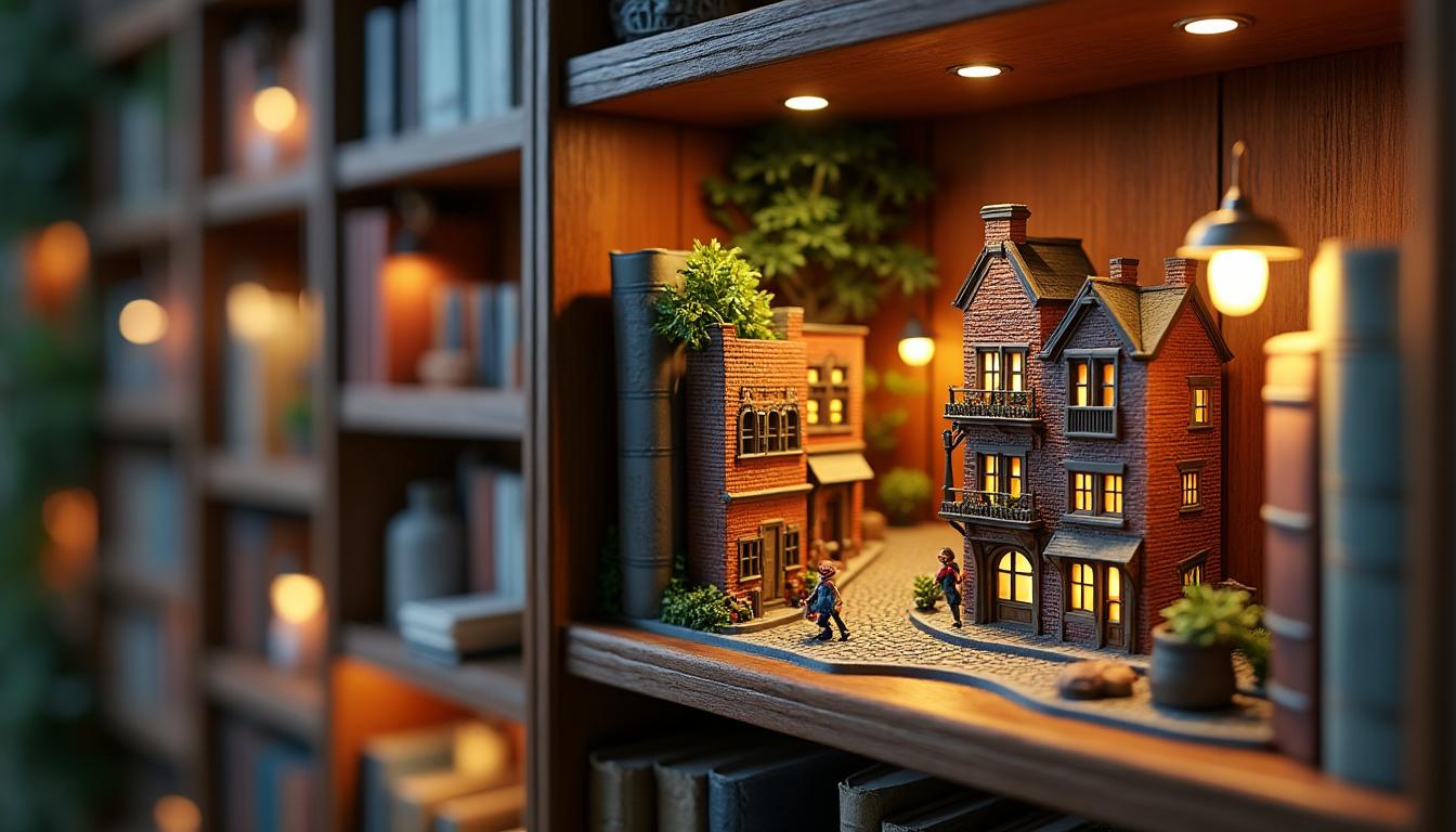 découvrez les dernières tendances actuelles dans la conception de maquettes de book nook, alliant créativité et innovation pour sublimer vos miniatures littéraires.