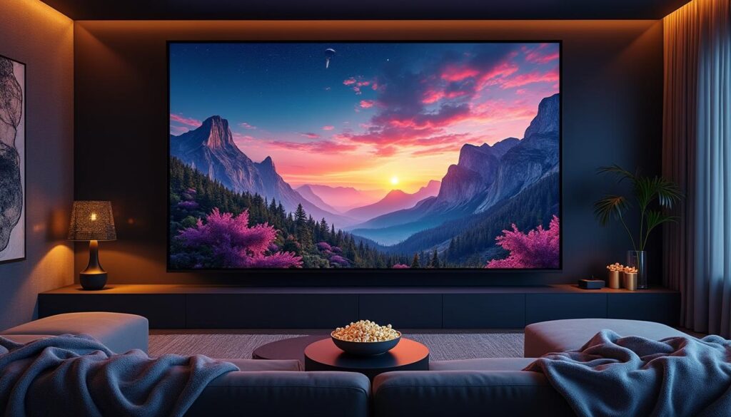 découvrez pourquoi un écran de projection 4k est l'investissement idéal pour des soirées cinéma immersives, offrant une qualité d'image exceptionnelle et une expérience visuelle inégalée.