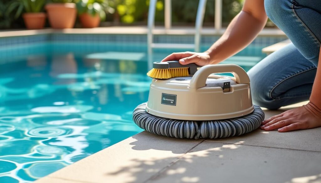 découvrez notre guide complet pour l'entretien de votre aspirateur de piscine pas cher et assurez une eau propre et cristalline toute l'année.