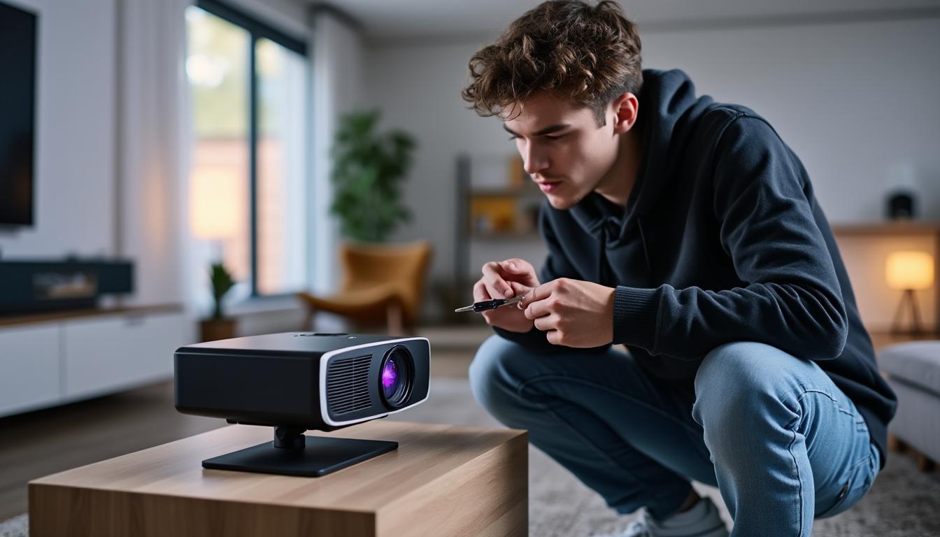 découvrez comment réussir l'installation de votre lampe de vidéoprojecteur haute luminosité grâce à nos conseils pratiques et astuces d'experts pour une image nette et éclatante.