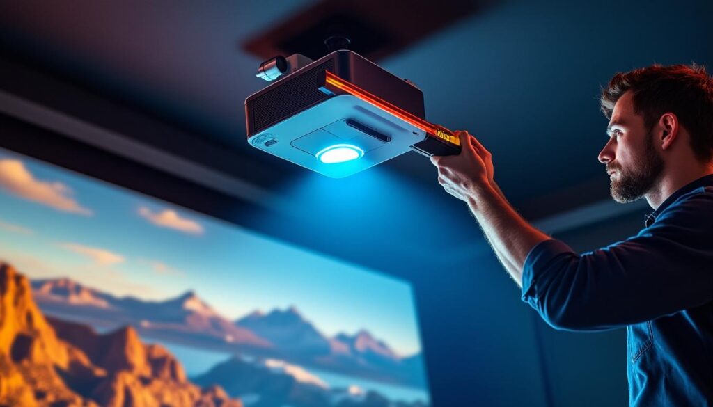 découvrez les astuces essentielles pour réussir l'installation de votre lampe de vidéoprojecteur haute luminosité et profiter d'une image claire et éclatante à chaque utilisation.