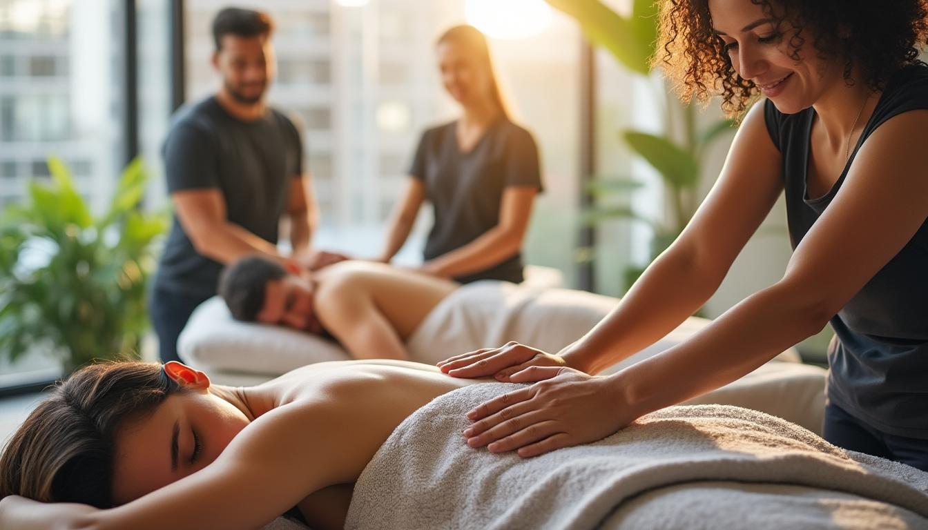 découvrez les tendances actuelles du massage en entreprise et comment elles améliorent le bien-être, la productivité et l'ambiance au sein du milieu de travail.