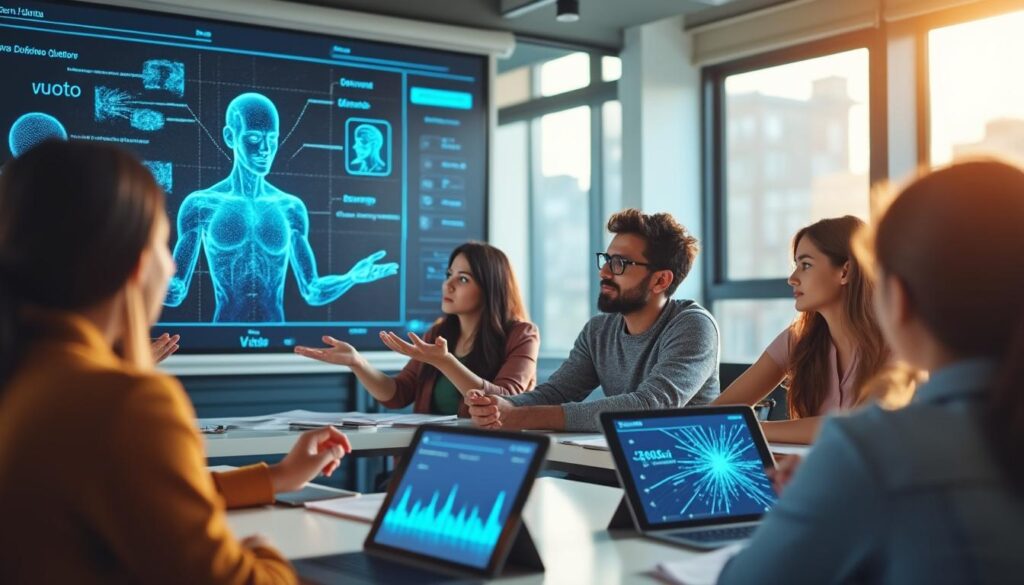 découvrez comment la formation en anglais avec une intelligence artificielle transforme radicalement l'apprentissage des langues, en offrant une expérience personnalisée, interactive et efficace.