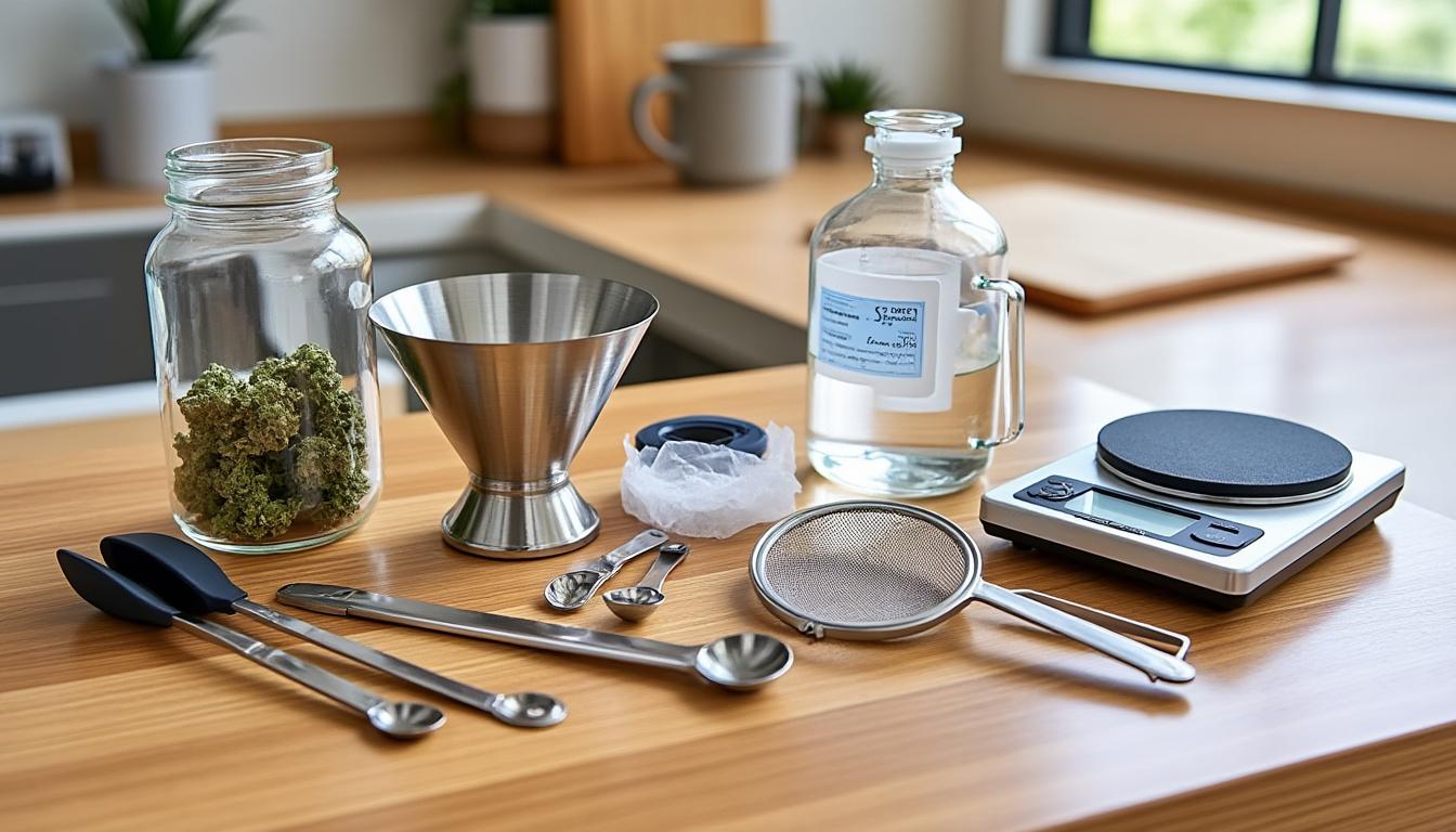 découvrez comment fabriquer de l'huile de cbd chez vous avec notre guide complet, incluant tout l'équipement nécessaire et les étapes faciles à suivre pour une extraction réussie.