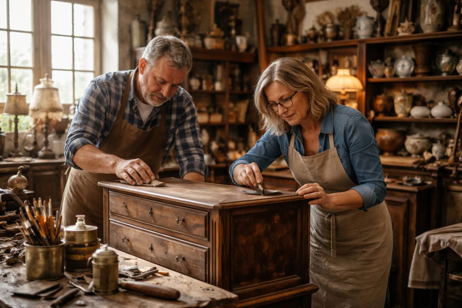 découvrez comment les brocanteurs du cher redonnent vie à des trésors oubliés, en alliant passion et savoir-faire pour préserver l'histoire et l'authenticité des objets anciens.