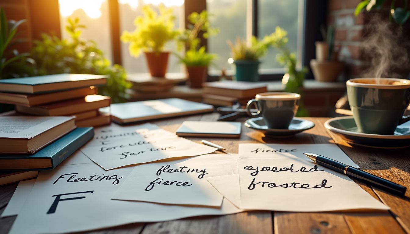 découvrez une liste complète d'adjectifs commençant par la lettre f pour enrichir votre vocabulaire et améliorer votre expression écrite et orale en français.