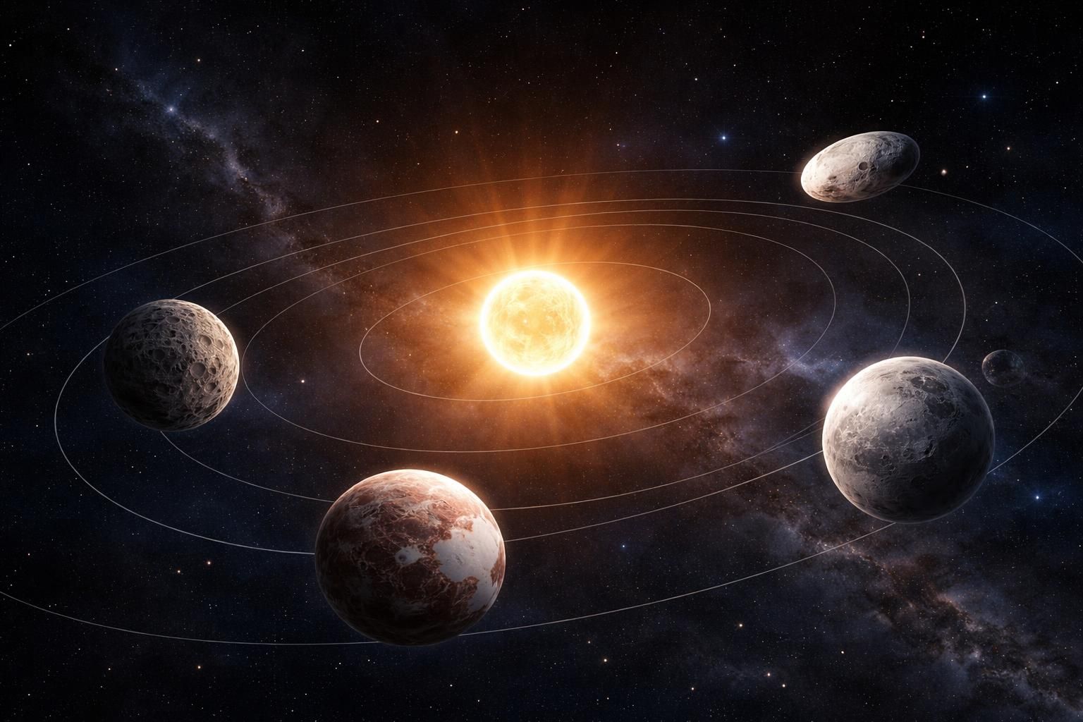 découvrez le nombre exact de planètes naines dans le système solaire et apprenez leurs caractéristiques principales.