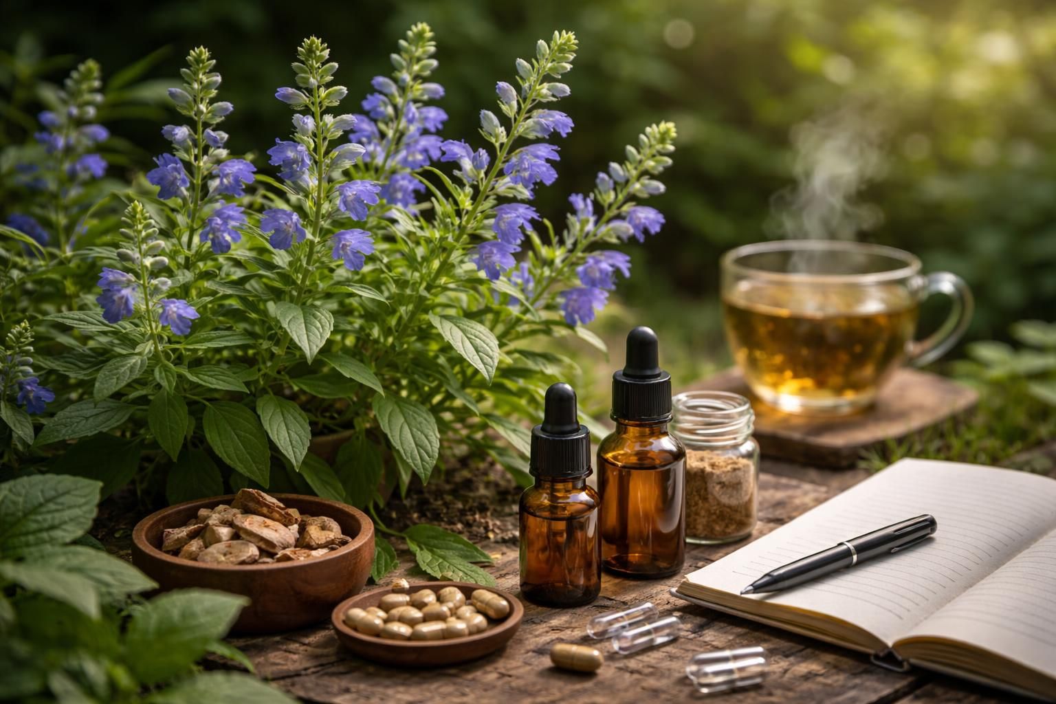 découvrez les usages traditionnels et modernes de la scutellaria baicalensis, ses dosages recommandés et les précautions à prendre pour une utilisation sûre et efficace.