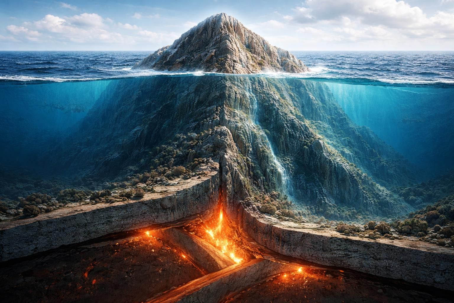 découvrez comment se forme la plus haute montagne du monde sous-marine et explorez les processus géologiques fascinants derrière cette merveille naturelle.