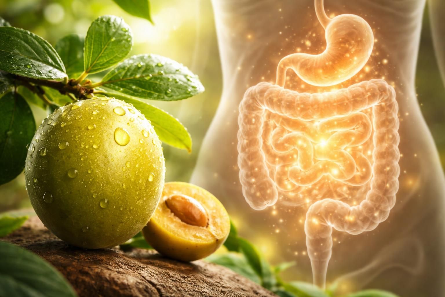 découvrez les propriétés du myrobolan et comment elles favorisent une meilleure digestion, en améliorant le transit intestinal et en apaisant les troubles digestifs.